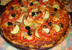 Pizza au chorizo à ma façon  - Magali B.