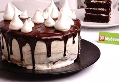 Layer cake vanille et chocolat - Christelle G.