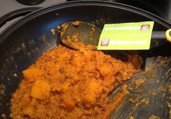 Dahl de lentilles corail et courge - Nathalie O.