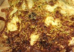 Quiche poulet courgette Saint Agur - Marie E.