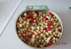 Salade de pois chiches - YANNICK V.