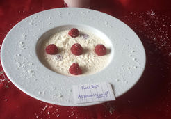 Panacotta lait de coco Ayam, romarin et framboises - Claire D.