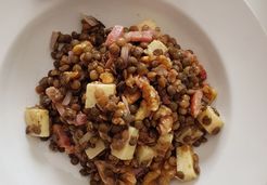 Salade de lentilles cantal et noix  - Emilie B.