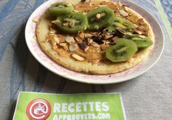 Grosses crêpes sans œuf à l'américaine - Adeline A.