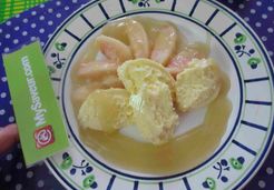 Crème glacée à la pêche - Christiane C.