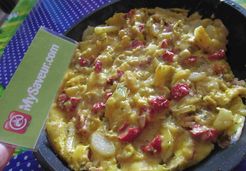 Omelette aux poivrons - Christiane C.