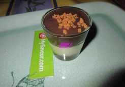 Verrines deux chocolats - Christiane C.