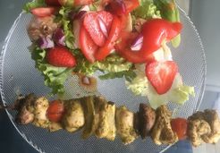 Brochette de poulet au pesto et citron - Eileen B.