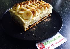 Cheesecake banane chocolat - Adeline A.