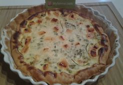 Tarte petits pois & courgettes  - Isabelle K.