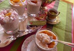 Perles de tapioca aux thé et coco - Catalina L.