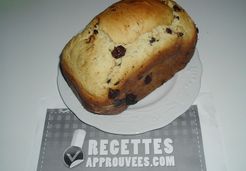 Brioche aux pepites de chocolat sans oeuf - Myriam S.