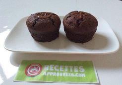 Muffins coeur caramel - Adeline A.