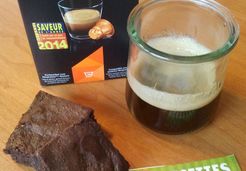 Brownies au chocolat, café gourmand - Joëlle P.