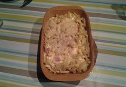 gratin de pate au jambon sauce hollandaise - Helene B.