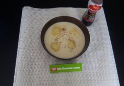 Velouté d'asperge et raviolis - Julie D.