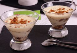 Verrines aux spéculoos, façon tiramisu - FAMILLE MICHAUD APICULTEURS
