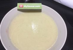 Velouté de pâtisson et courgette - Virginie B.