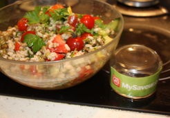 Salade d'orge et soja vert - Marina S.