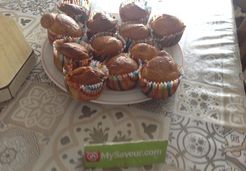 Muffins poire chocolat - Bernadette L.