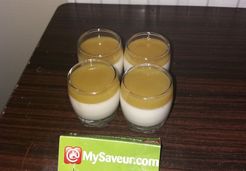 Pana cotta coulis kiwi (Thermomix) - Delphine H.