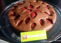 Gâteau au yaourt, fraises et cacao - Catalina L.