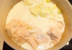 Blanquette de saumon aux poireaux - Emilie B.