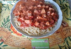 Spaghetti au saumon - Laura C.