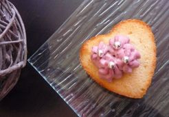 Cupcakes amandes et framboises / Cupcakes Saint Valentin - Alexandra A.