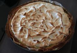 Tarte à la rhubarbe meringuée - Amandine W.