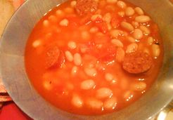 Soupe au haricot blanc et chorizo - Laurence D.