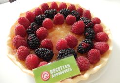 Tarte au citron et aux fruits rouges - Raphaelle M.