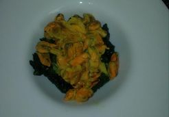 Moules curry épinards - MILVIA H.
