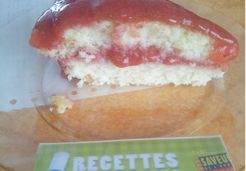 Biscuit au coulis de fraises - Joy O.