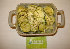 Gratin de poisson aux courgettes tout léger - Adeline A.