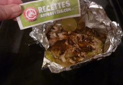 Papillotes de poisson poireaux endives champignons - Pascale C.