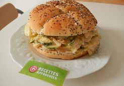 Burger à la courgette et feta - Raphaelle M.