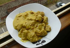 Poulet au curry et à la cacahuète - Florence G.