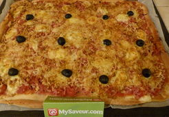 Pizza aux 3 saveurs - Sandrine H.