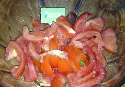 Salade de tomates toute simple - Delphine H.