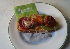 Bruschetta poivrons chorizo - Celine T.