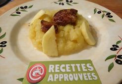 Foie gras poêlé sur lit de pommes - Alain R.