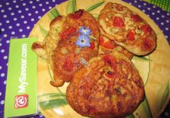 Galettes aux herbes et basilic - Christiane C.