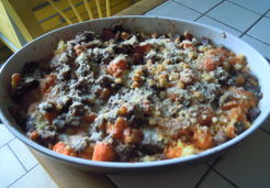 hachis parmentier de carottes, cumin et agneau - Marie T.