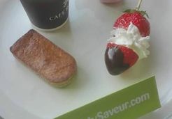 Mignardises banane coco et brochette  - Guillaume S.