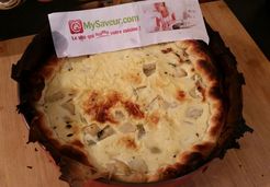 Quiche au coeur d'artichauts  - Fouzia K.