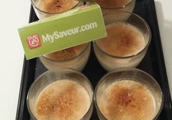 Panna cota façon crème brûlée - MIREILLE D.