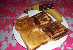 croque chocolat banane - Marie-Pierre L.