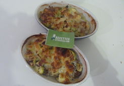 Gratin de courgette à la mozzarella - Emilie J.