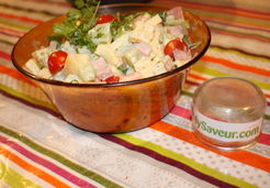 Salade de christophine au coeurs de palmier  - Marina S.